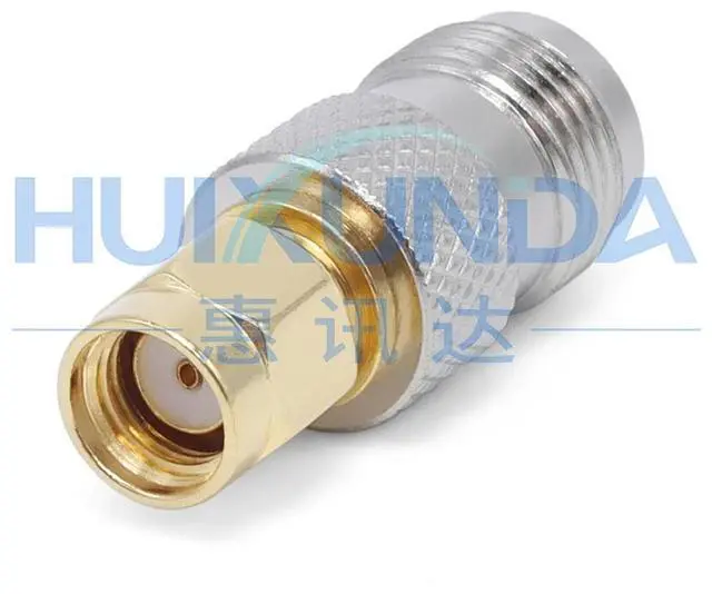 Alt view image 3 of 6 - RPTNC/RPSMA-KJ RPTNC Female to RPSMA Male TNC External Thread Pin to SMA Internal Thread Hole Connector
