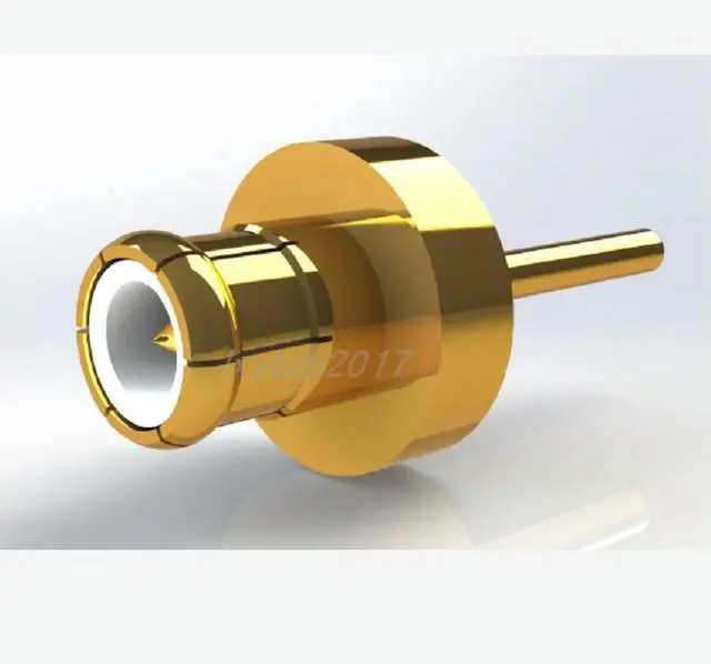 Main image of MCX-JHD14 RF Connector Extended MCX-JE Single Pin PCB Solder Board Round Straight Male 50 Ohm