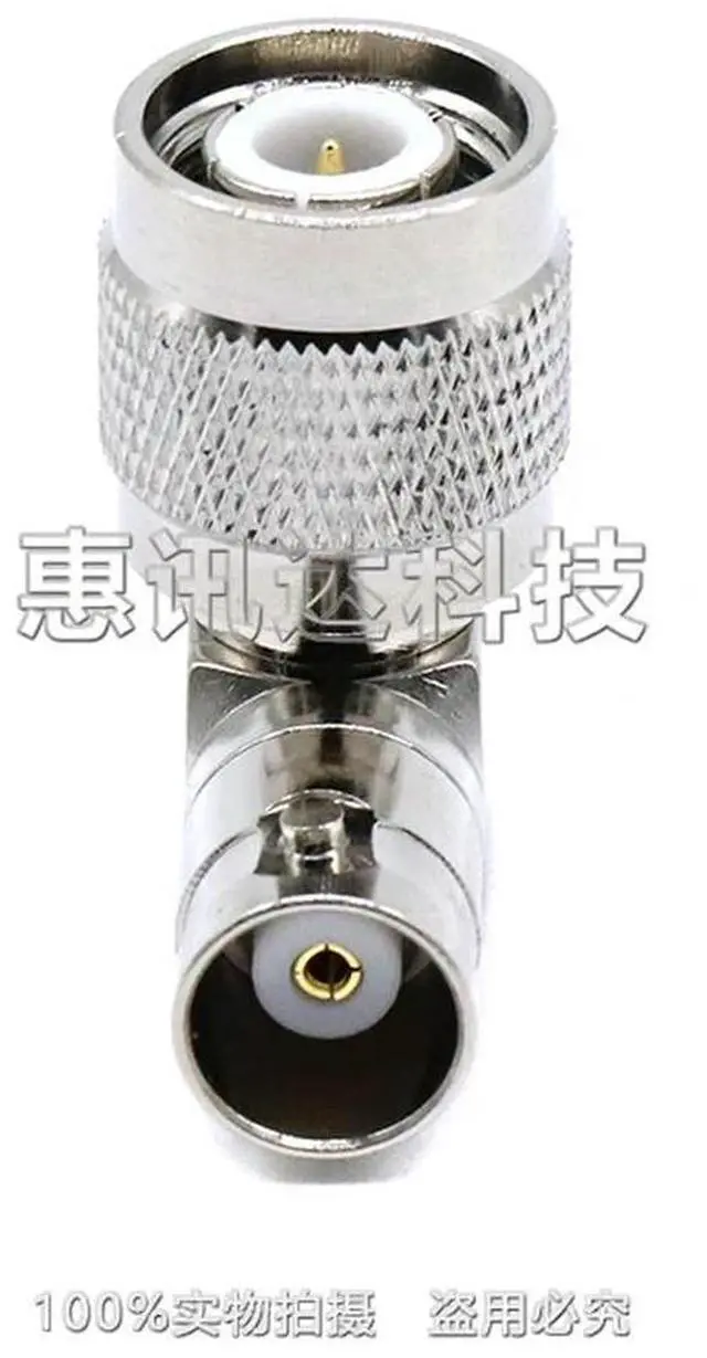 Alt view image 3 of 6 - BNC/TNC-KJW BNC female to TNC male 90 degree right angle elbow TNC/BNC-JKW connector