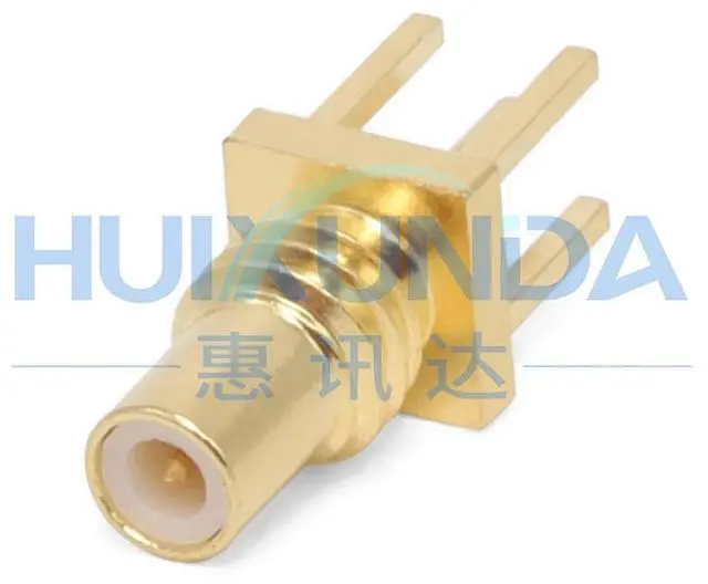Alt view image 3 of 6 - SSMC-JE SSMC male seat welded PCB panel in-line male SSMC-JHD connector 0.1gold