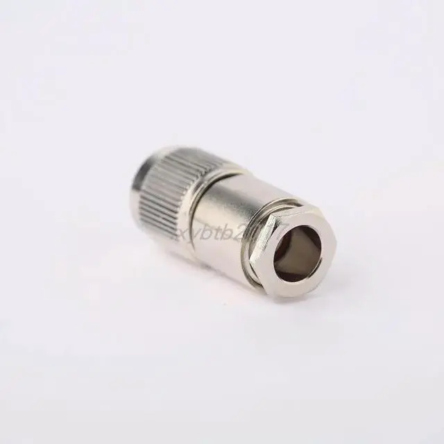 Alt view image 3 of 3 - RF connector TNC-J5DFB five-piece set TNC-J-5 straight male connection LMR300 coaxial 50-5 wire