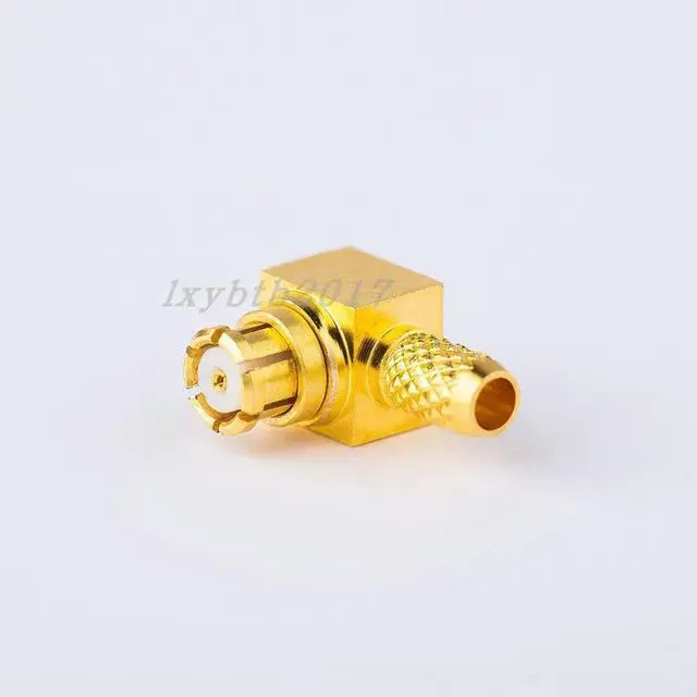 Alt view image 3 of 5 - SMP-KW3 Bent Female RF Connector Crimp RG174 Suitable for RG316 Female SMP-C-KW1.5