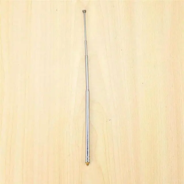 Alt view image 4 of 6 - 6X RC Model Car 5 Silver 5 Section 3 Mm External Threaded Expansion Antenna