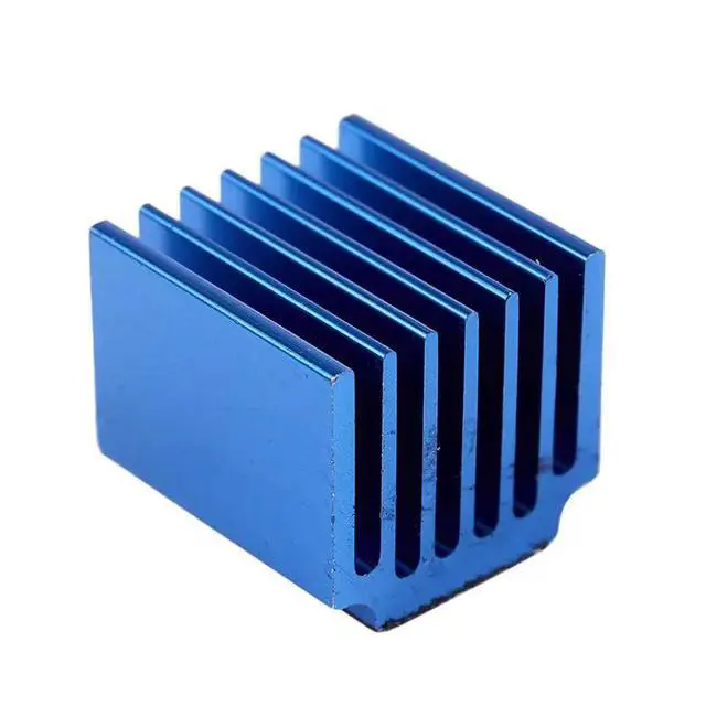 Alt view image 2 of 3 - 20Pcs 3D Printer Parts Blue Aluminum Stepper Driver Heatsink For TMC2100 LV8729 TMC2208 TMC2130