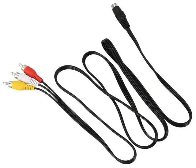 Alt view image 3 of 3 - 2 Pcs 1.5M 4.9Ft 3 Rca Male To 4 Pin S-Video Male Tv Pc Conversion Cable