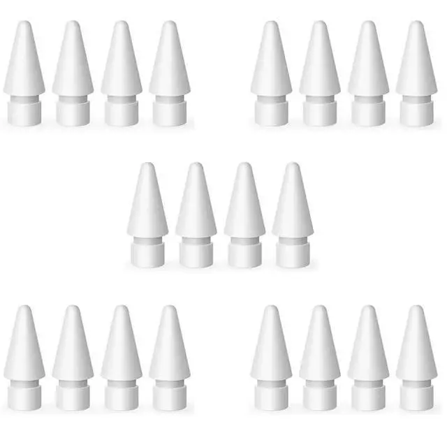 Alt view image 2 of 3 - 20 Pack Replacement Tip For Pencil Nibs For Pencil 1St & 2Nd Generation (White)