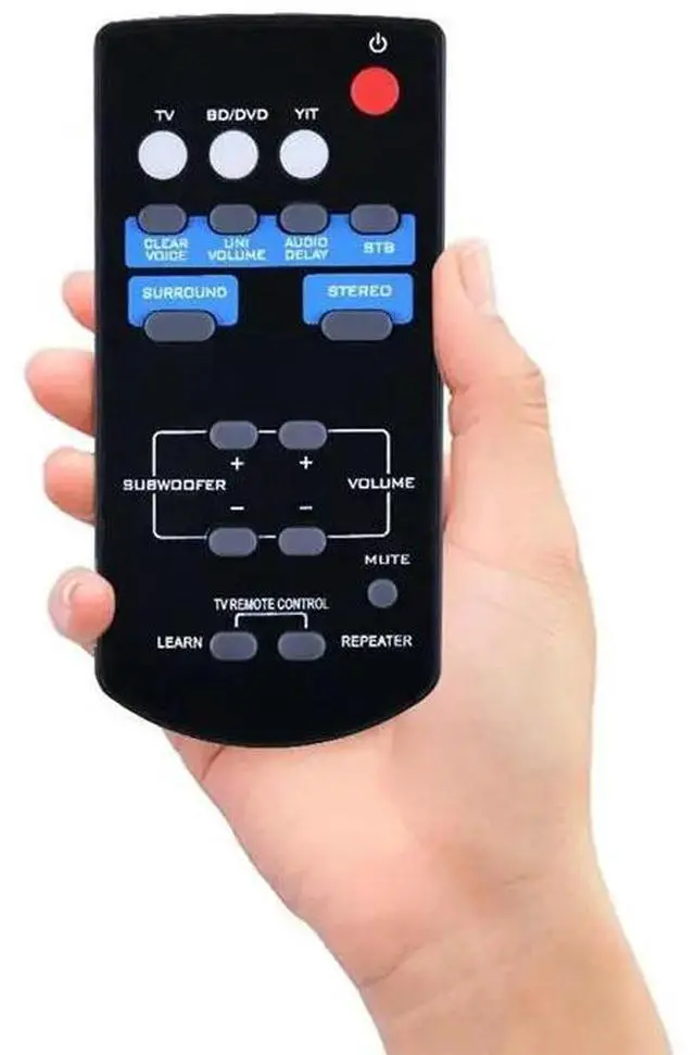 Alt view image 3 of 3 - 2X FSR60 WY57800 Replacement Remote Control For Yamaha WY57800 YAS101 YAS101BL