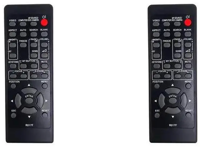 Main image of 2 Pcs R017F Projector Remote Control For Hitachi BZ-1, CP-A221N, CP-A222WN, CP-A301N, CP-A302WN, CP-A352WN, CP-AW2519N