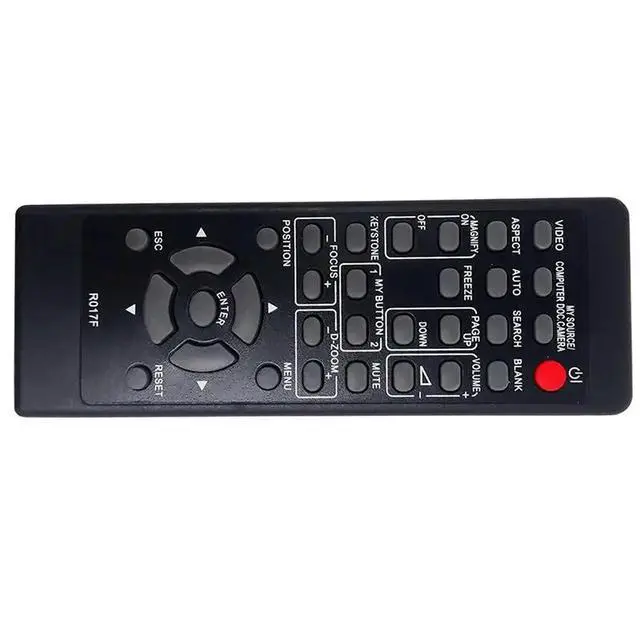 Alt view image 2 of 3 - 2 Pcs R017F Projector Remote Control For Hitachi BZ-1, CP-A221N, CP-A222WN, CP-A301N, CP-A302WN, CP-A352WN, CP-AW2519N
