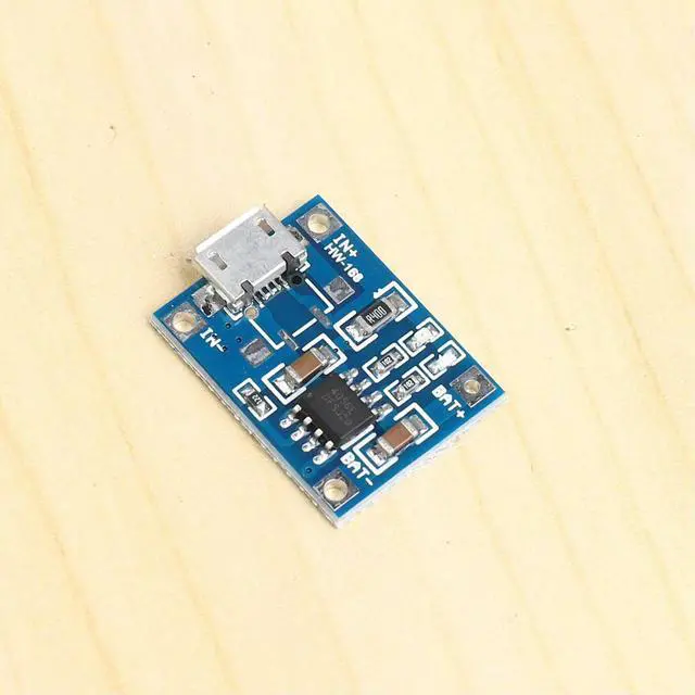 Alt view image 3 of 3 - 5X Micro-USB 1A Li- Lithium Charger Charging For TP4056 Module Board