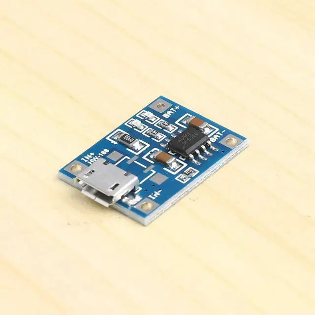 Main image of 5X Micro-USB 1A Li- Lithium Charger Charging For TP4056 Module Board