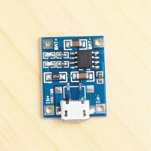 Alt view image 2 of 3 - 5X Micro-USB 1A Li- Lithium Charger Charging For TP4056 Module Board