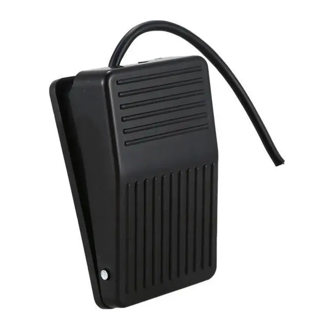 Alt view image 2 of 3 - 2X 220V 10A Spdt Nonslip Plastic Momentary Electric Power Foot Pedal Switch