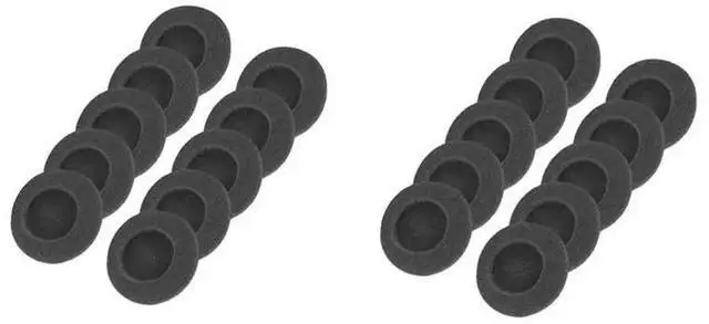 Main image of 2X Thickened Earphone Cover Ear Pad Earmuff, Sponge Cover, 60Mm Replaceable Headphone Protective Cover, Universal