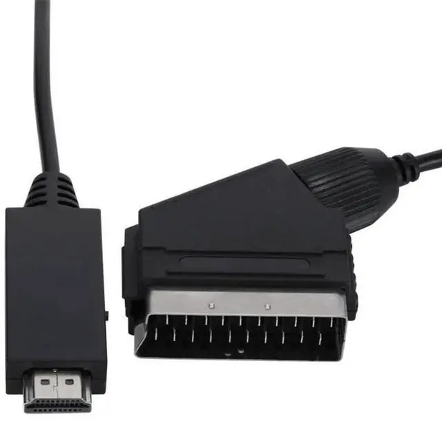 Main image of Adapter Cable Low Power Consumption With USB Power Cable -Compatible To Scart Audio Video Adapter Plug And Play