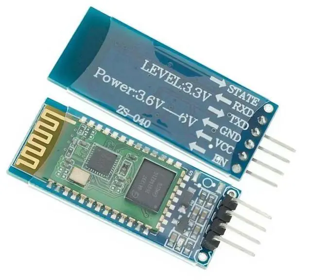 Alt view image 4 of 6 - HC06 HC-06 Serial 4 Pin RF RS232 TTL Bluetooth Module Plug-in for
