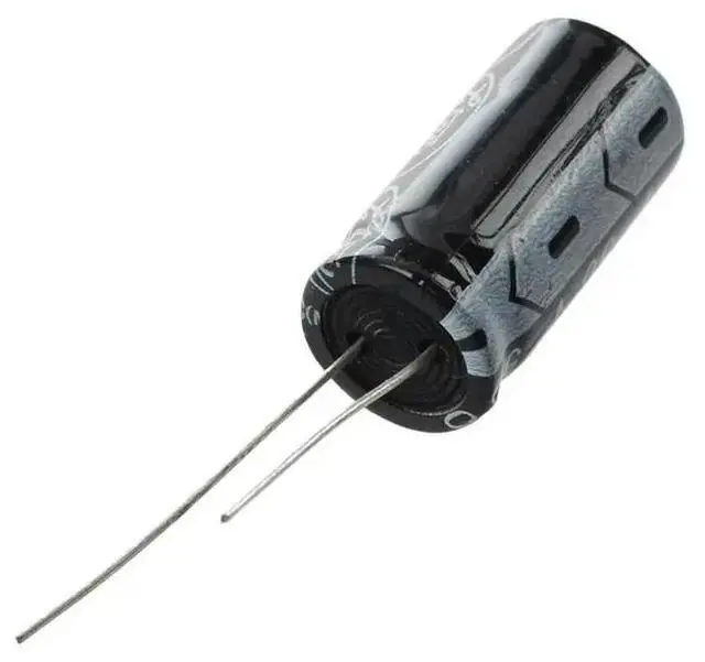 Alt view image 2 of 3 - 40 Pcs 1000Uf 50V 13X25mm Aluminum Electrolytic Capacitors Black