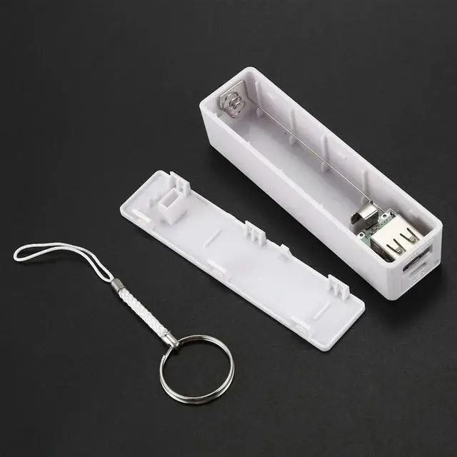 Main image of 2X External Power Bank Charger With Keychain (Without ) (White)