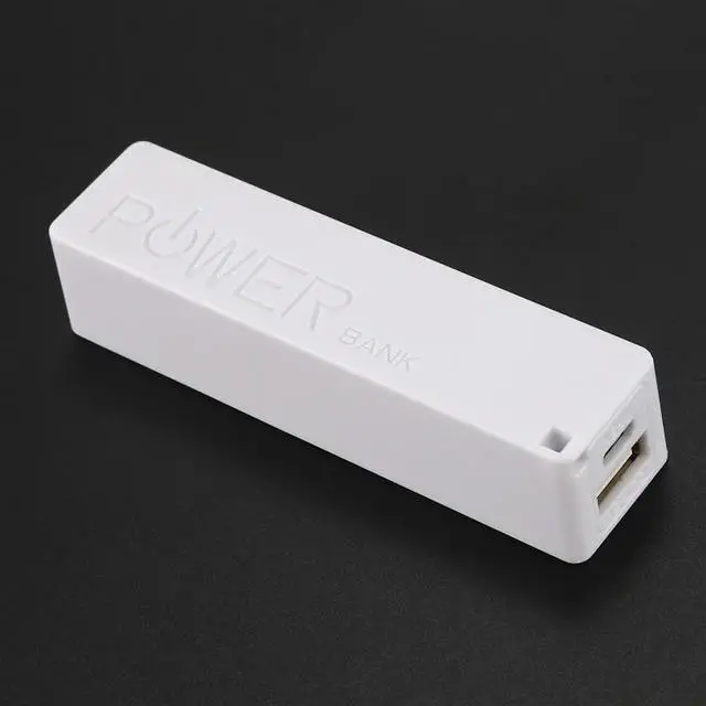 Alt view image 2 of 3 - 2X External Power Bank Charger With Keychain (Without ) (White)