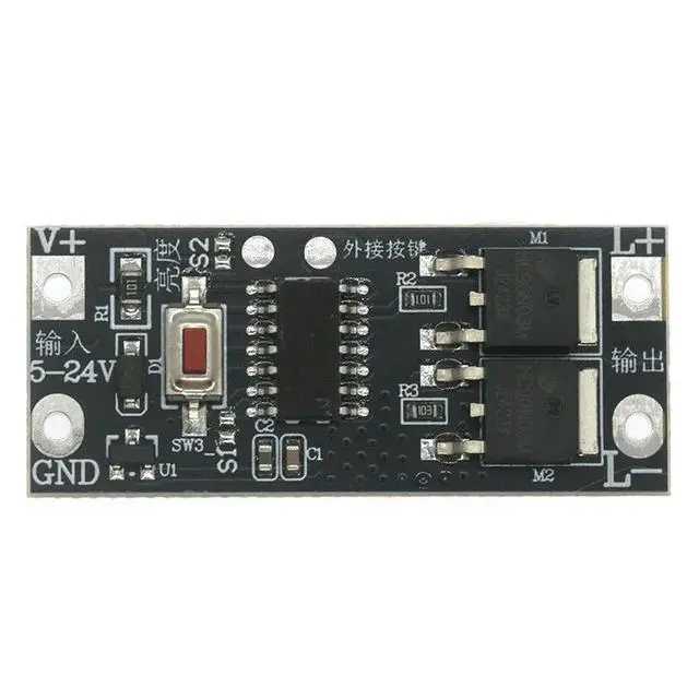 Alt view image 6 of 6 - LED fade on fade off slow start low voltage light with driver module led controller dimming slow start