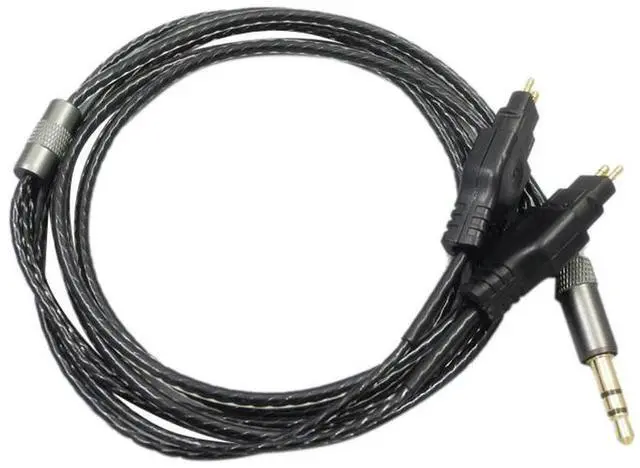 Alt view image 2 of 3 - 2M Replacement Audio Cable For Sennheiser HD414 HD650 HD600 HD580 HD25 Headphones Durable