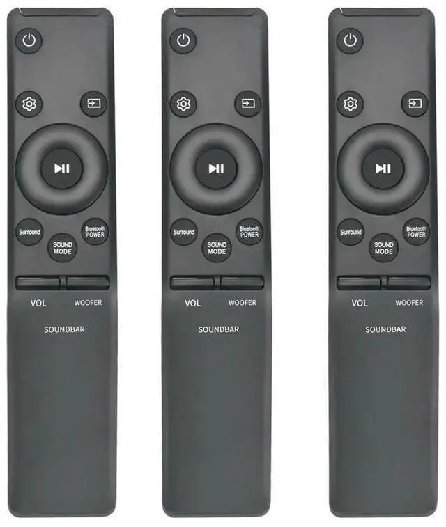 Main image of 3X AH59-02758A Replace Remote Fit For Soundbar HW-M450 HW-M4500 HW-M4501 HW-M550 HW-M430 HW-M360 HW-M370