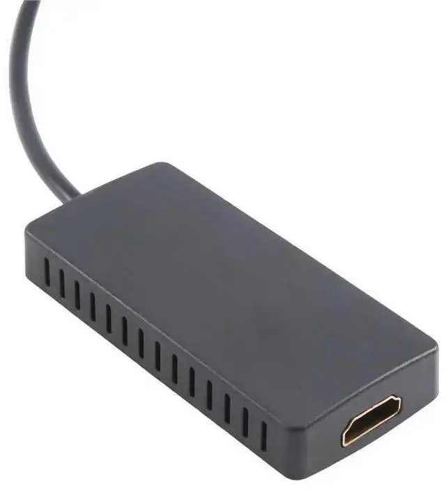 Alt view image 3 of 3 - 1080P HD SCART To -Compatible Video Audio Converter Box Adapter With USB Cable