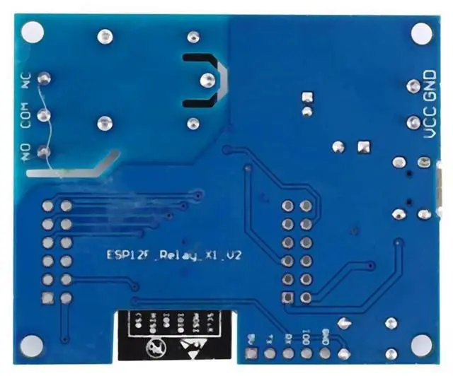Alt view image 2 of 3 - 2X Relay Controller Module, DC 5V 8V-80V ESP8266 Controller Module ESP-12F For IOT Home APP