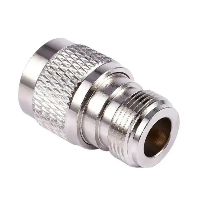 Alt view image 2 of 3 - 5X UHF Male PL259 To N Female M/F Straight Coax RF Adapter