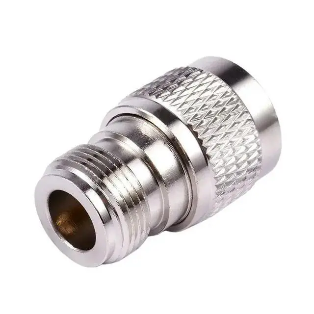Alt view image 3 of 3 - 5X UHF Male PL259 To N Female M/F Straight Coax RF Adapter