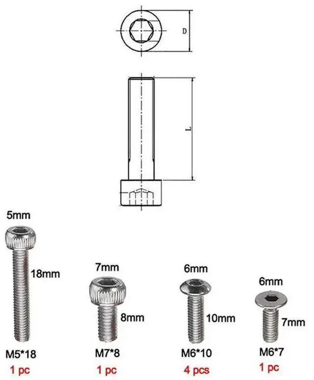 Alt view image 3 of 3 - 3X Extruder Kit, Replacement Aluminum Extruder Drive Feed For Creality Ender 3/3 Pro CR-10, CR-10S, 1.75Mm Right Hand