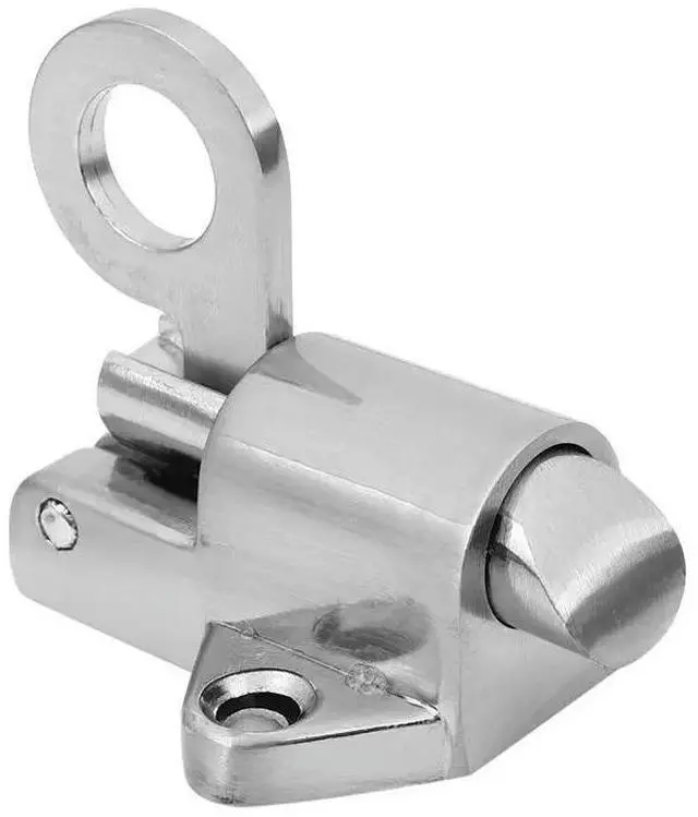 Alt view image 2 of 3 - 3X Home Security Spring Slide Bolt Window Door Automatic Latch Lock Self Closing