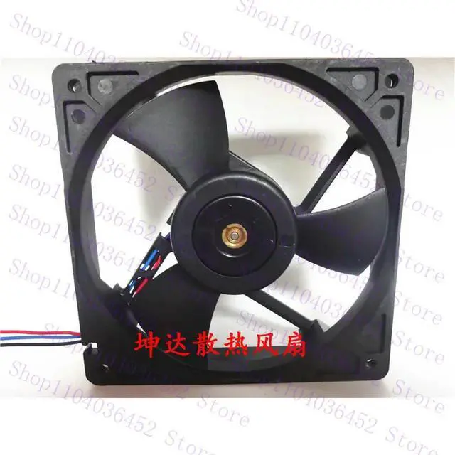 Alt view image 3 of 4 - -for Delta Electronics EFB1212SH F00R DC 12V 0.75A 120x120x25mm 3-Wire Server Cooling Fan
