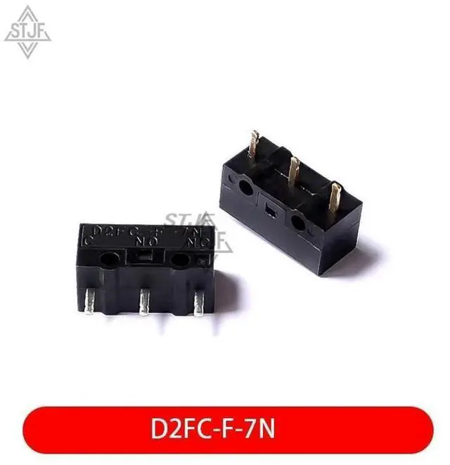 Alt view image 4 of 6 - 1PCS Micro Switch D2FC-F-7N Mouse Tact