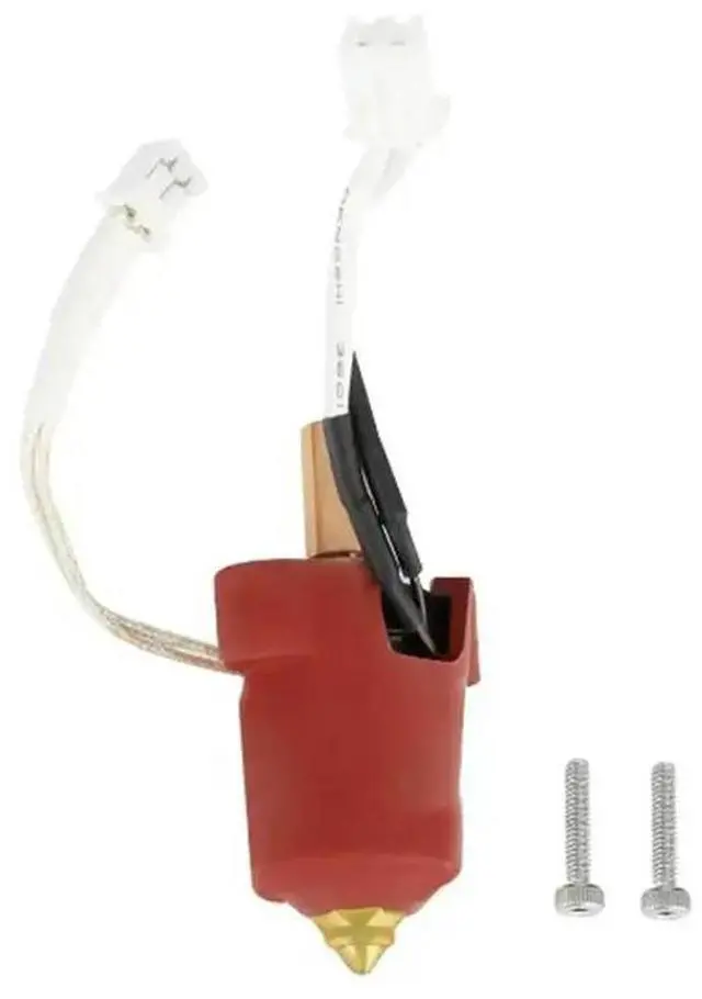Main image of Heating Head Kit Red Silicone Cover For Ender-3 V3 KE