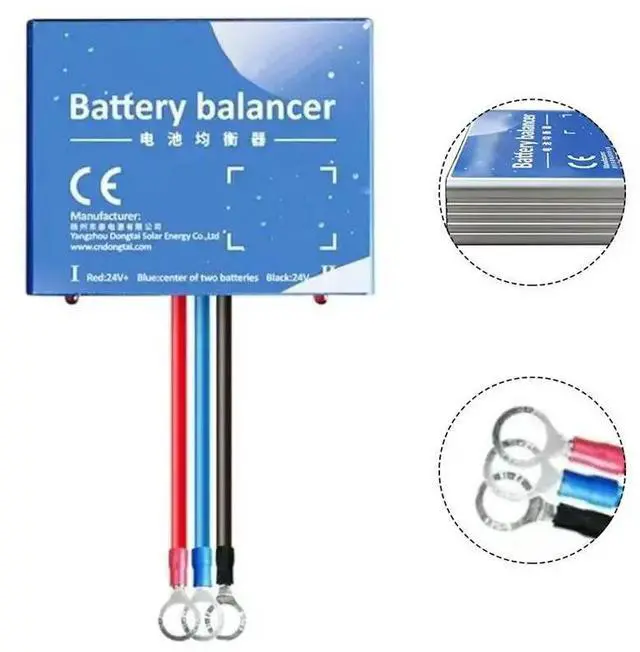 Alt view image 3 of 3 - 1PC Equalizer 24V Reverse Polarity Protection Solar System Equalizer Balancer Equalizer