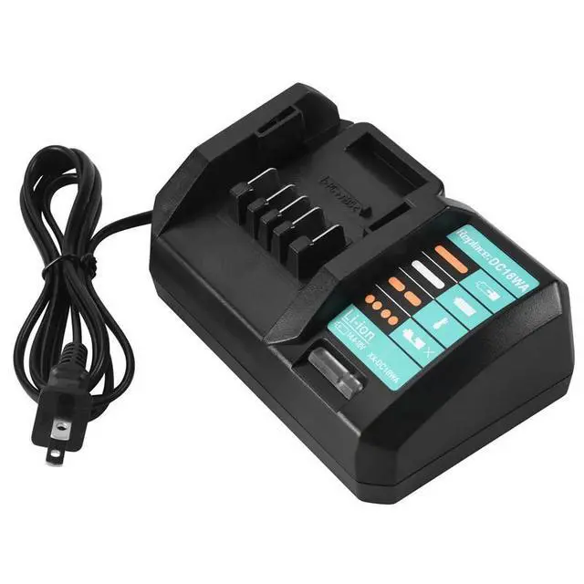 Alt view image 2 of 3 - 14.4V-18V Charger DC18WA For Maktec DC18SG DC1851 BL1813G BL1415G BL1815G BL1413G UH522D UM167D UR180D -US Plug