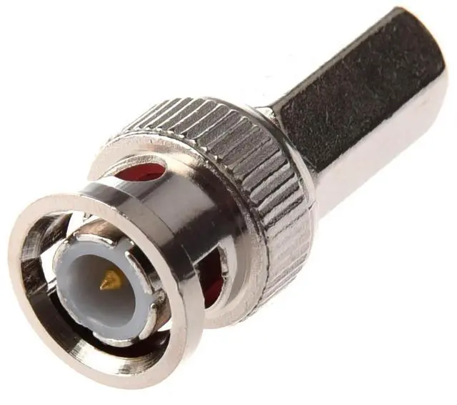 Alt view image 3 of 3 - Twist-On BNC Male Coax Connectors CCTV RG59 Pack Of 60