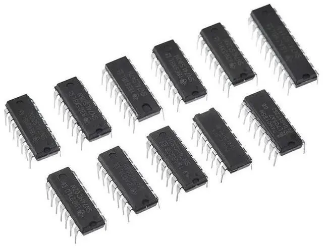 Alt view image 2 of 3 - 80Pcs 74Hcxx + 74Lsxx Series Logic IC Assortment Kit, Digital Integrated Chip(40Pcs 74Hcxx+40Pcs 74Lsxx)