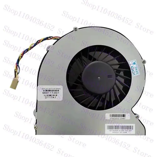 Alt view image 6 of 6 - Cooling Fan MFB0251V1-C000-S9A 1323-00F3000 DC12V 9.0W 4PIN