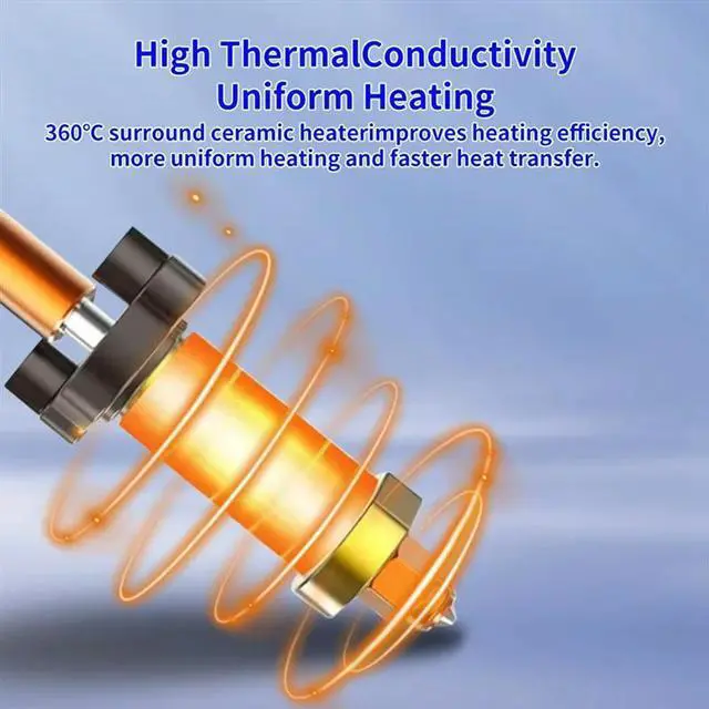 Main image of For Creality K2 Plus Heating Block Hotend Kit High Temperature Resistance And With High Flow 0.4Mm Nozzle