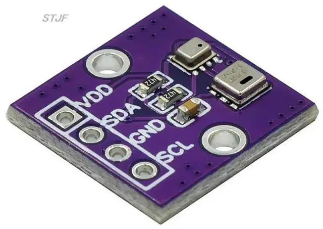Alt view image 5 of 6 - AHT20+BMP280 Temperature Humidity Air Pressure Module High-precision Digital Temperature Humidity and Air Pressure Sensor