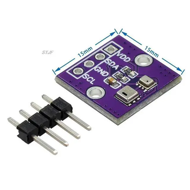Alt view image 6 of 6 - AHT20+BMP280 Temperature Humidity Air Pressure Module High-precision Digital Temperature Humidity and Air Pressure Sensor