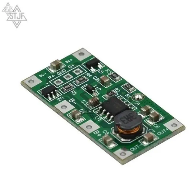 Alt view image 4 of 6 - SJTF 5V 1A UPS Uninterrupted Power Supply Module 3.7V Polymer Lithium Step Up Reverse Overvoltage Protection Board