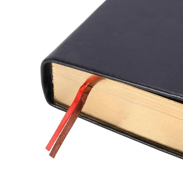 Alt view image 3 of 3 - 2X Vintage Thick Paper Notebook Notepad PU+Paper Bible Diary Book Journals Agenda Planner School Office Supplies