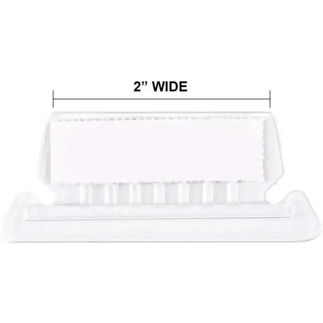 Alt view image 3 of 3 - 480 Sets 2 Inch Hanging Folder Tabs And Inserts For Quick Identification Of Hanging Files Hanging File Inserts A