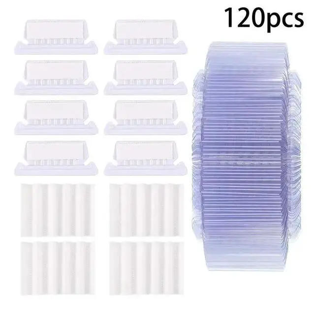 Alt view image 2 of 3 - 480 Sets 2 Inch Hanging Folder Tabs And Inserts For Quick Identification Of Hanging Files Hanging File Inserts A