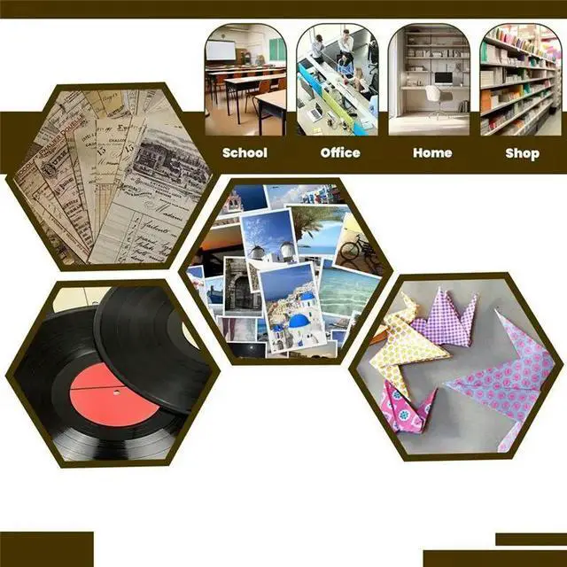 Alt view image 2 of 3 - 20Pc 12.6Inch X 12.6Inch Scrapbook Paper Organizer With 0.8 Inch Expansion, Reusable Plastic Envelopes Pockets
