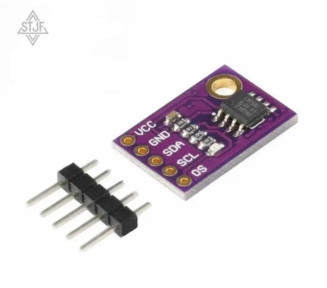 Alt view image 5 of 6 - LM75 LM75A temperature sensor high speed I2C interface high precision development board module