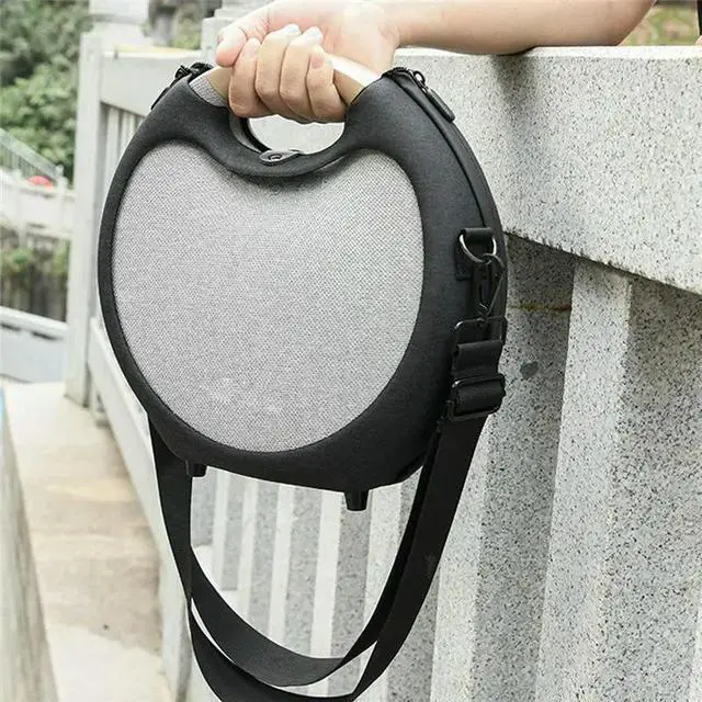 Alt view image 2 of 3 - Suitable For Kardon OS6 Speaker Protective Case Kardon OS6 Speaker EVA Shoulder Strap Speaker Case